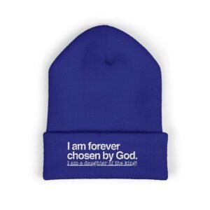 I am a Daughter of the King Beanie, Women Christian Embroidered Beanies, Hat Faith-Based Gift for Her,