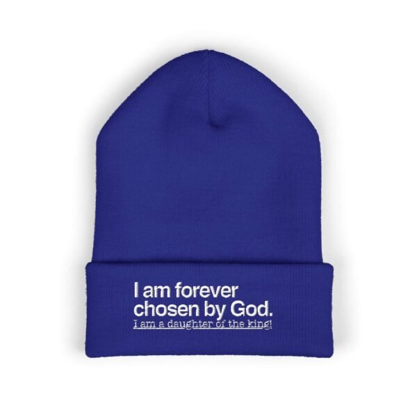 I am a Daughter of the King Beanie, Women Christian Embroidered Beanies, Hat Faith-Based Gift for Her,