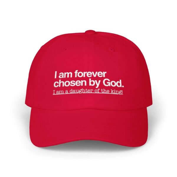 Women Christian Hats for Any Outfit – I Am Chosen by God Embroidered Hat | Cool Christian Hat Gifts Ideas