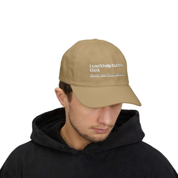 4977072038577313111_2048.jpeg Christian Faith Dad Caps – “I Can’t Help But Love God” Embroidered Baseball Hat, Unique Faith Hat, Gift Ideas for Men