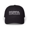 Mom Unique Christian Cap – Classic Embroidered Baseball Hat for Women, Faith Hat, Gift Ideas, “God’s Blood Runs Through My Veins”