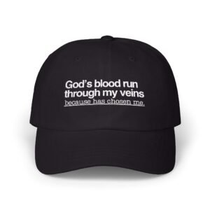 887094787402051778_2048.jpeg Mom Unique Christian Cap – Classic Embroidered Baseball Hat for Women, Faith Hat, Gift Ideas, “God’s Blood Runs Through My Veins”