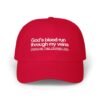 Mom Unique Christian Cap – Classic Embroidered Baseball Hat for Women, Faith Hat, Gift Ideas, “God’s Blood Runs Through My Veins”