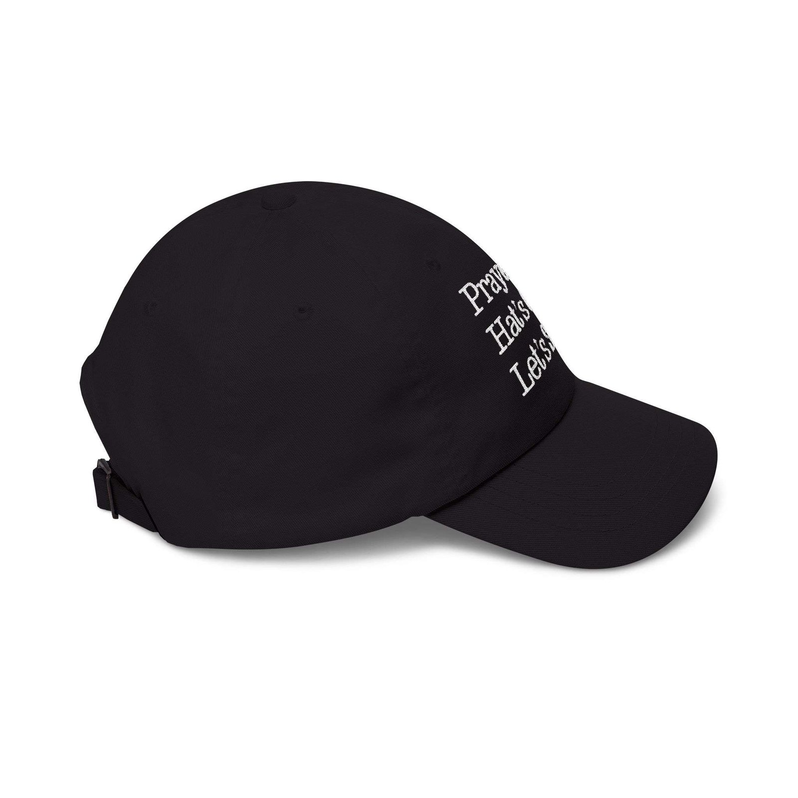 Dad Hat Dad: "Prayed Up. Hat’s On. Let’s Step." Embroidered Christian Baseball Hat for Men - Image 9
