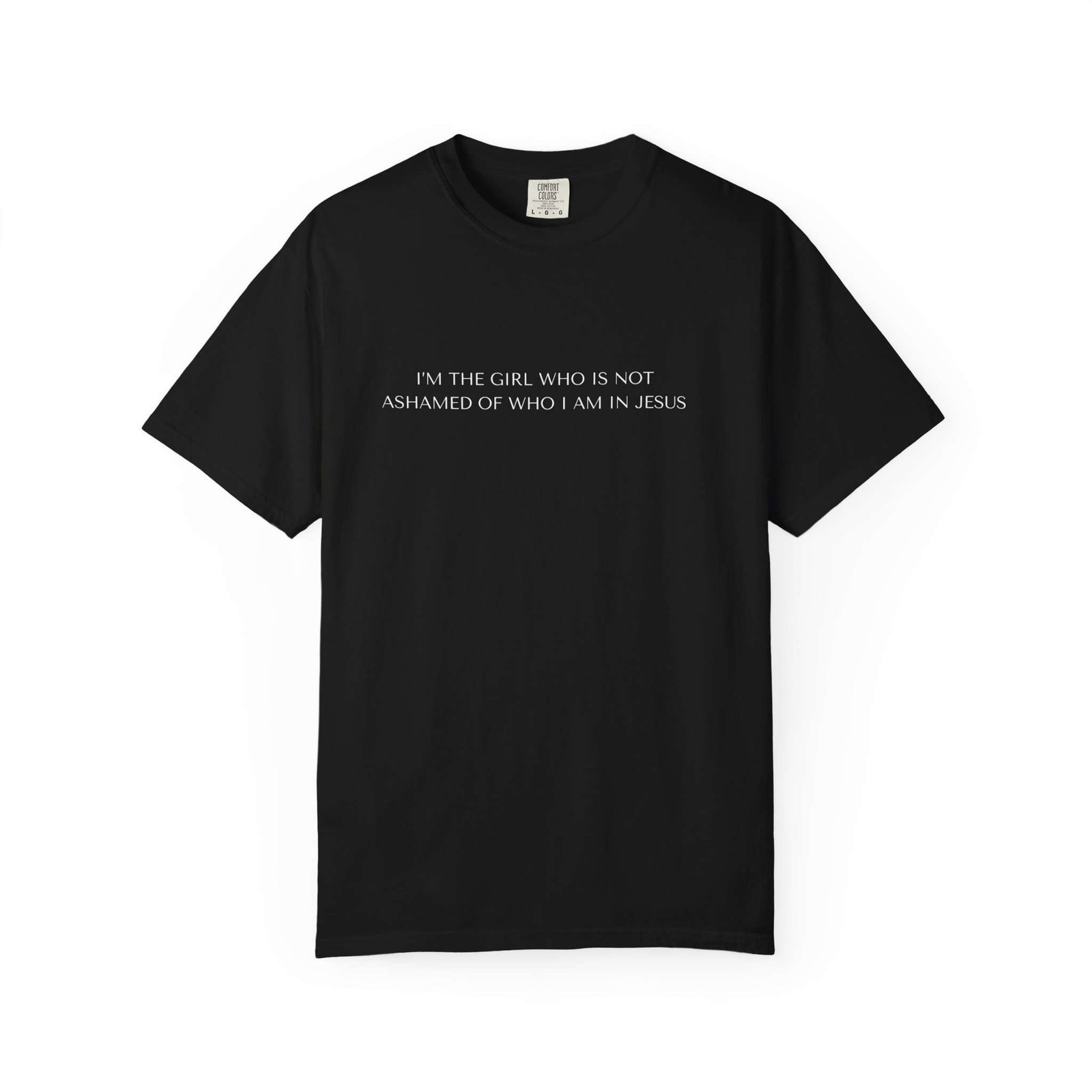 Christian tees for women, Religious ideas for T-Shirt gift, Christian Statement T-Shirt — "I’m the Girl Who Is Not Ashamed of Who I Am in Jesus" - Image 8