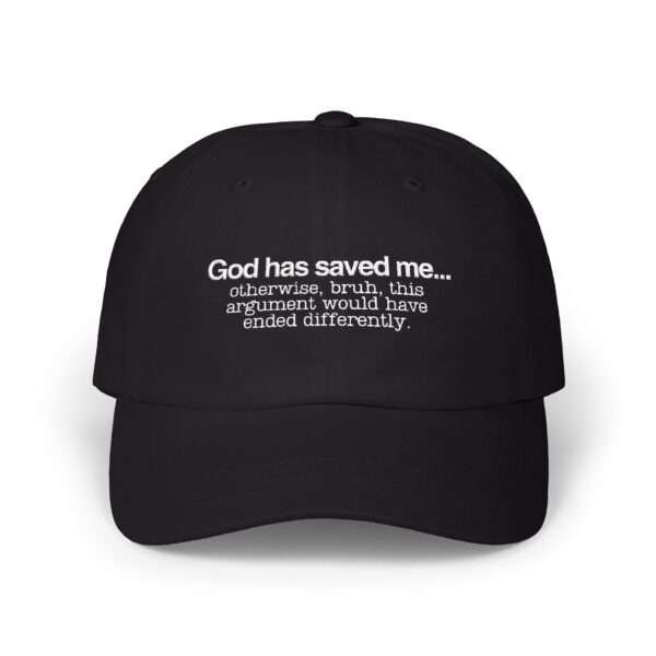 3905496565631431009_2048.jpeg Funny Christian Dad Hat – Classic Embroidered Dad Cap, Christian Hat Gift Ideas, Funny Jesus Saves Hat