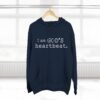 Sweatshirts With Religious Sayings, Christian Message: I Am God’s Heartbeat God’s Heartbeat, Christian Faith Pullover, Christian Gift Ideas Aesthetic, Faith Gift Ideas