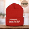 Son of the King Beanie Hat, Chosen by God — Men’s Cuffed Beanie, Winter Hat, Faith-Based Gift for Him