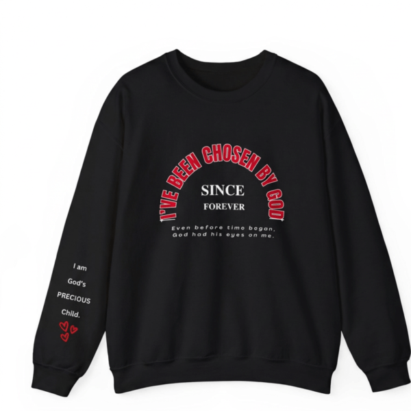 The Chosen by God Hoodie Crewneck Sweatshirt, Christian Design Sweatshirt, Religious Gift Idea, Unisex Pullover for Christians | The Chosen Merch