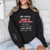 Jesus Is My Valentine Shirt, Christian Hooded Crewneck Sweatshirt — Faith-Based Valentine’s Day Design