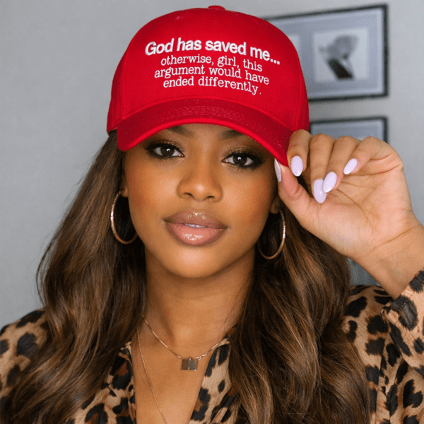 Funny Christian Mom Hat – Classic Embroidered Baseball Cap for Women, Faith Hat, Gift Ideas, Funny Jesus Saves Hat